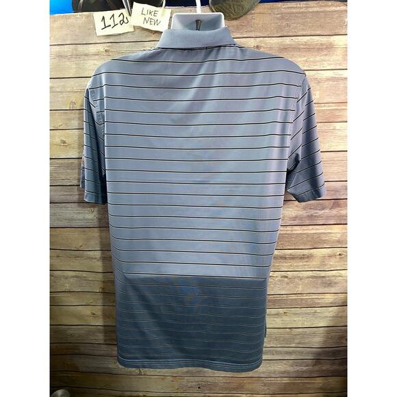 Peter Millar Polo Shirt Men's Med Blue Summer Comfort Golf "Big Fellow" Irish - Picture 2 of 9